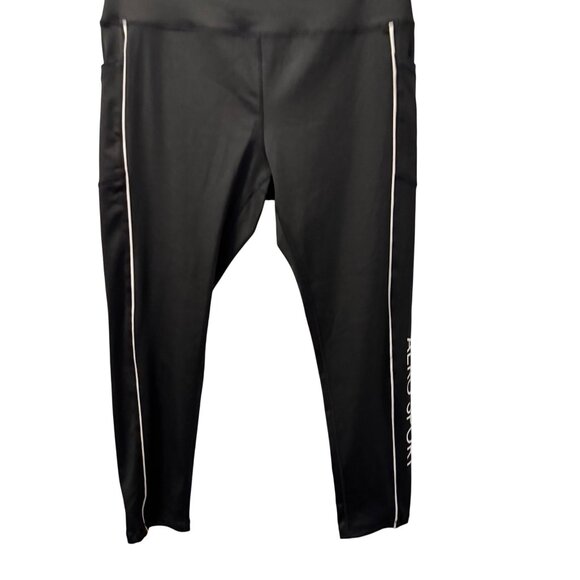 Aeropostale Sport Performance Legging Sz XL Black 4-Way Stretch legging. NWT - Picture 7 of 12